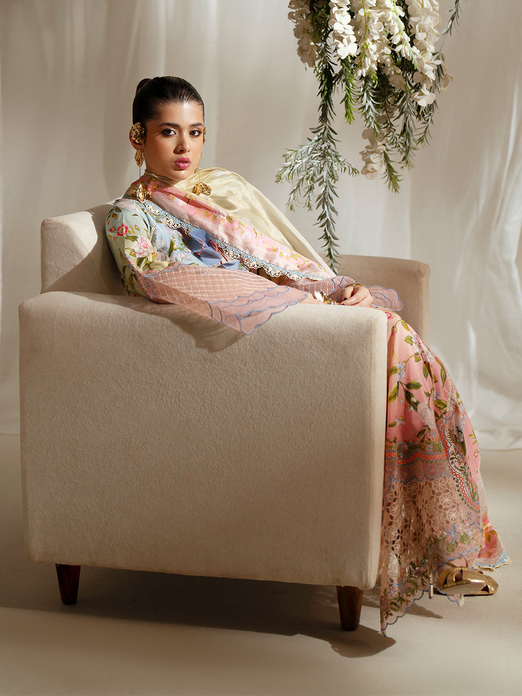 Bin Ilyas | Eres Bonita Viscose 25 | 1105-A - Ladies Clothes - Maria Faisal