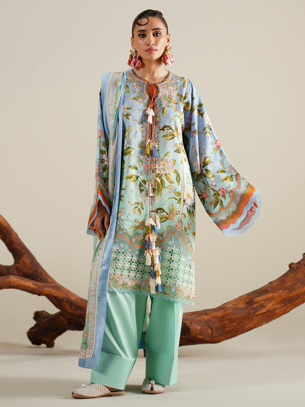 Bin Ilyas | Eres Bonita Viscose 25 | 1105-B - Ladies Clothes - Maria Faisal