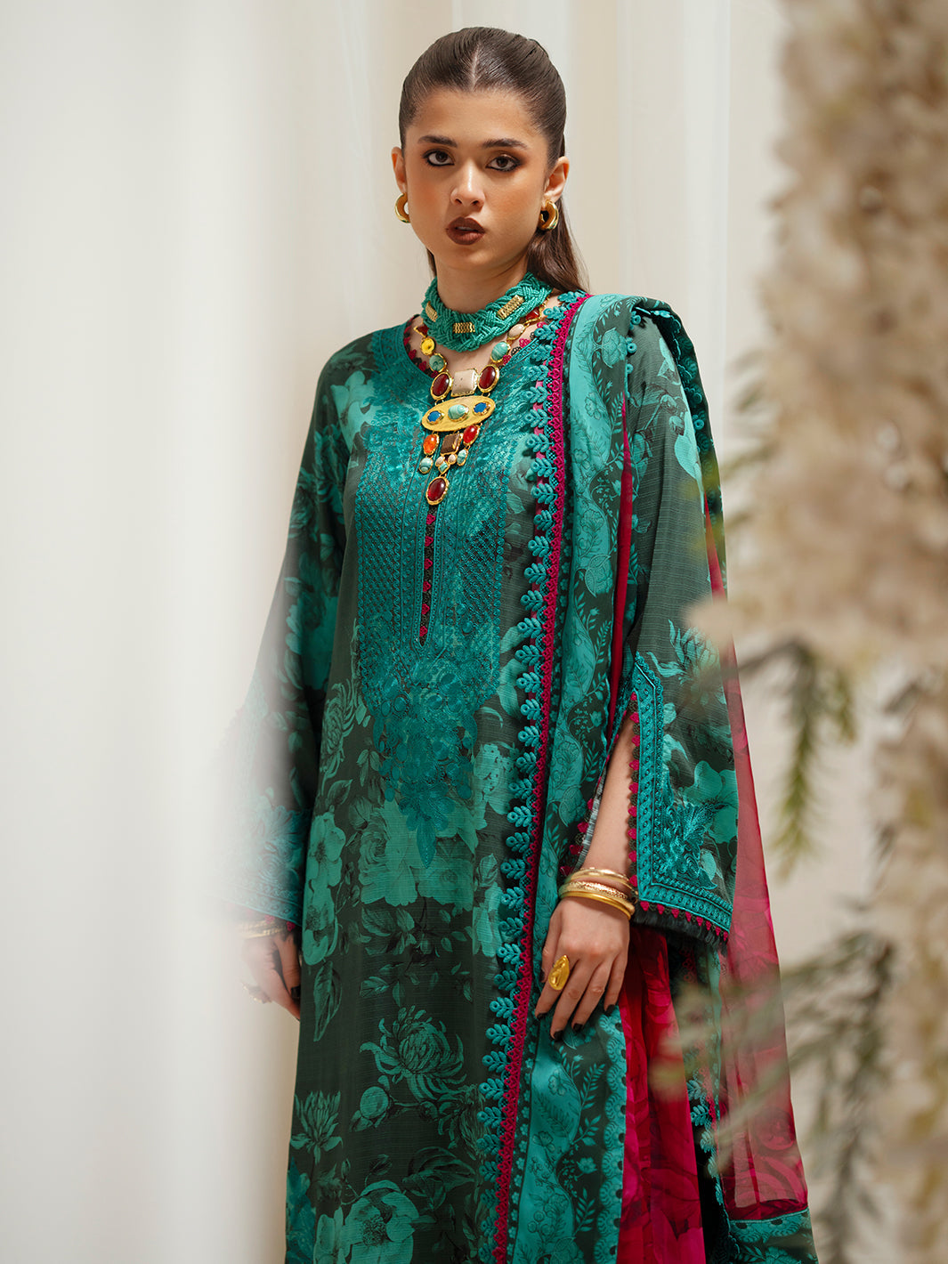 Bin Ilyas | Eres Bonita Viscose 25 | 1106-B - Ladies Clothes - Maria Faisal