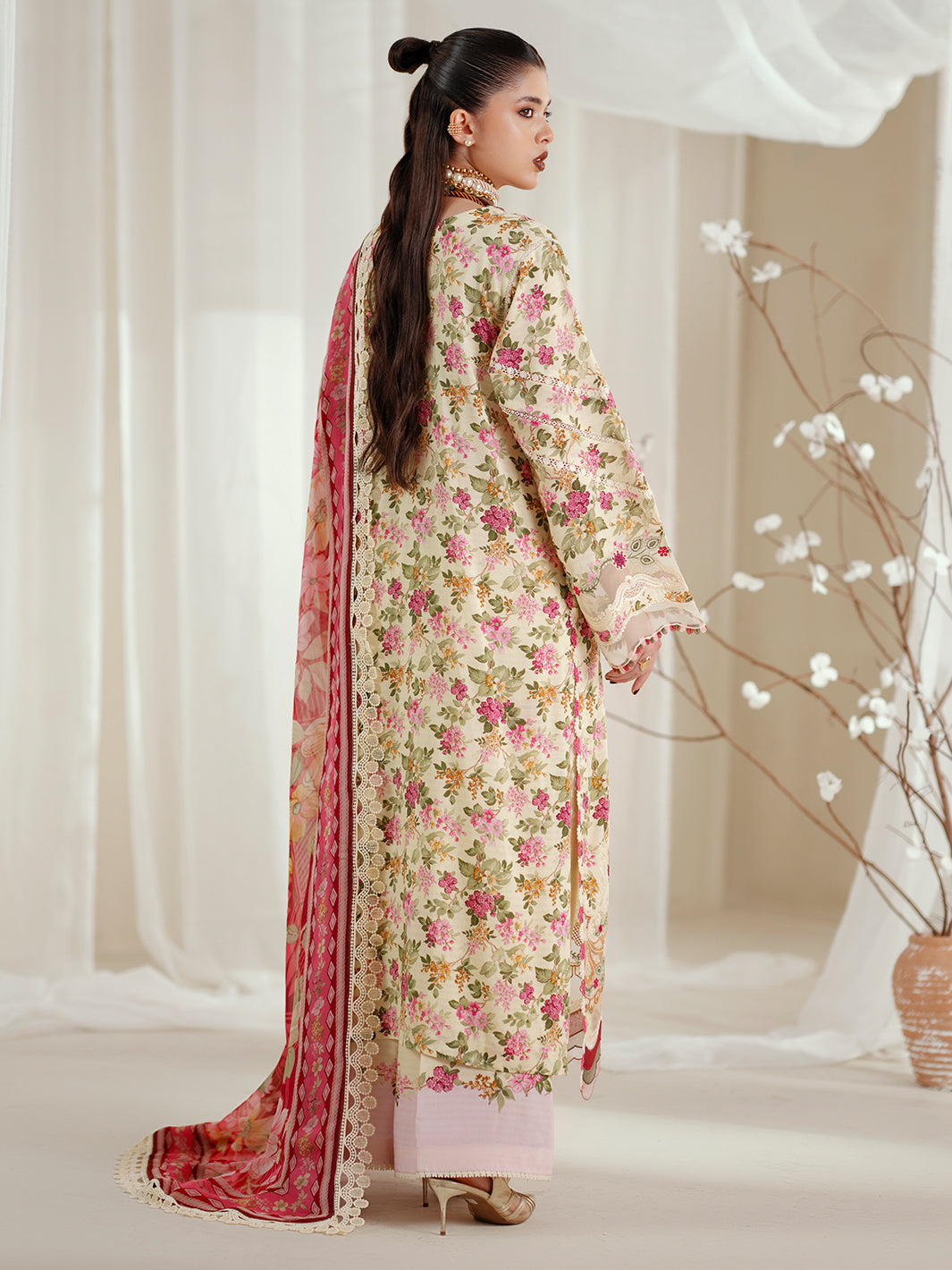 Bin Ilyas | Eres Bonita Viscose 25 | 1107-A - Ladies Clothes - Maria Faisal