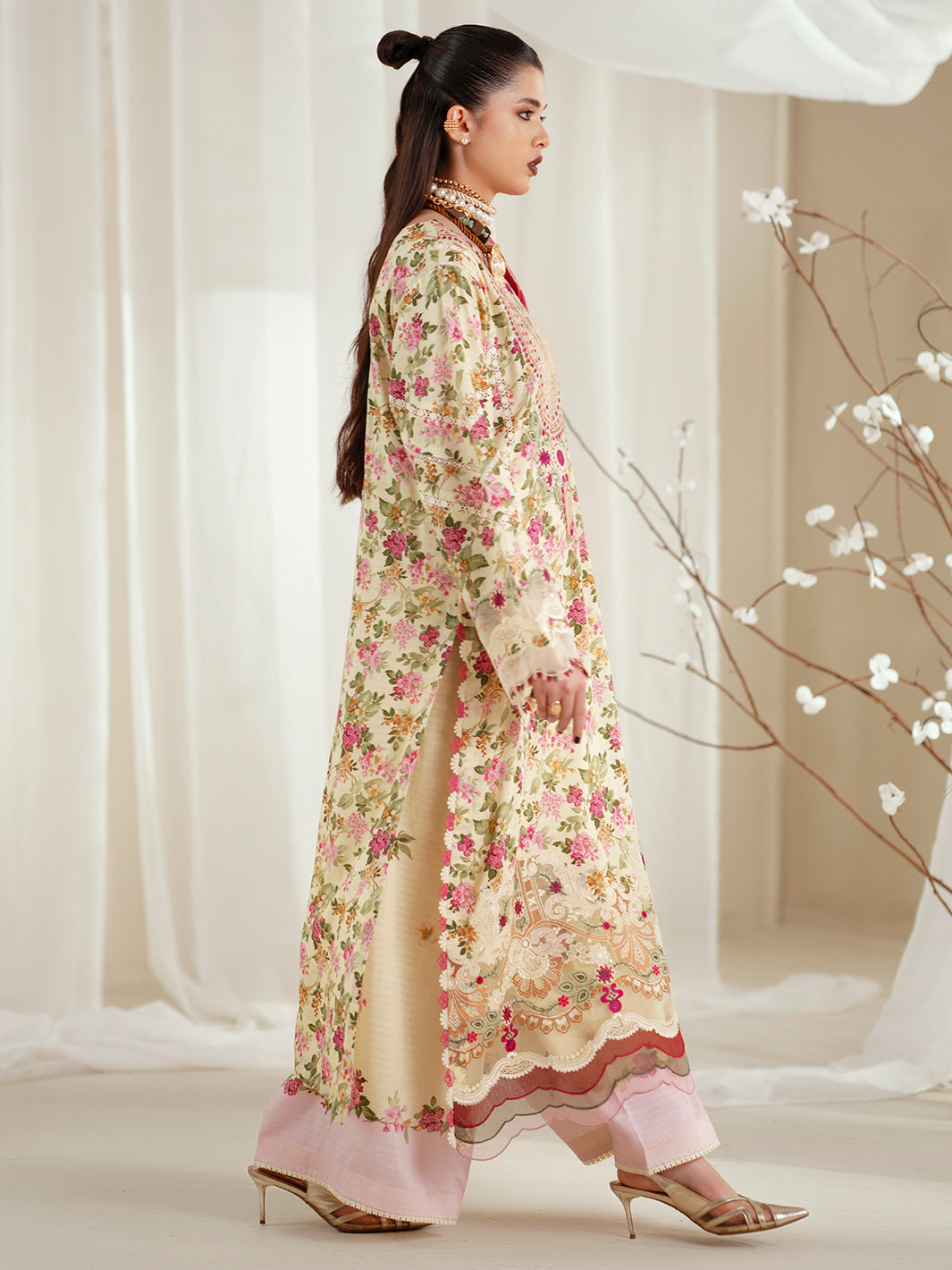 Bin Ilyas | Eres Bonita Viscose 25 | 1107-A - Ladies Clothes - Maria Faisal