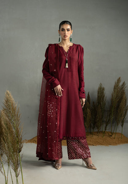 Zarqash | Silk Edit | ZQS 018 ROSE ROUGE - Ladies Clothes 