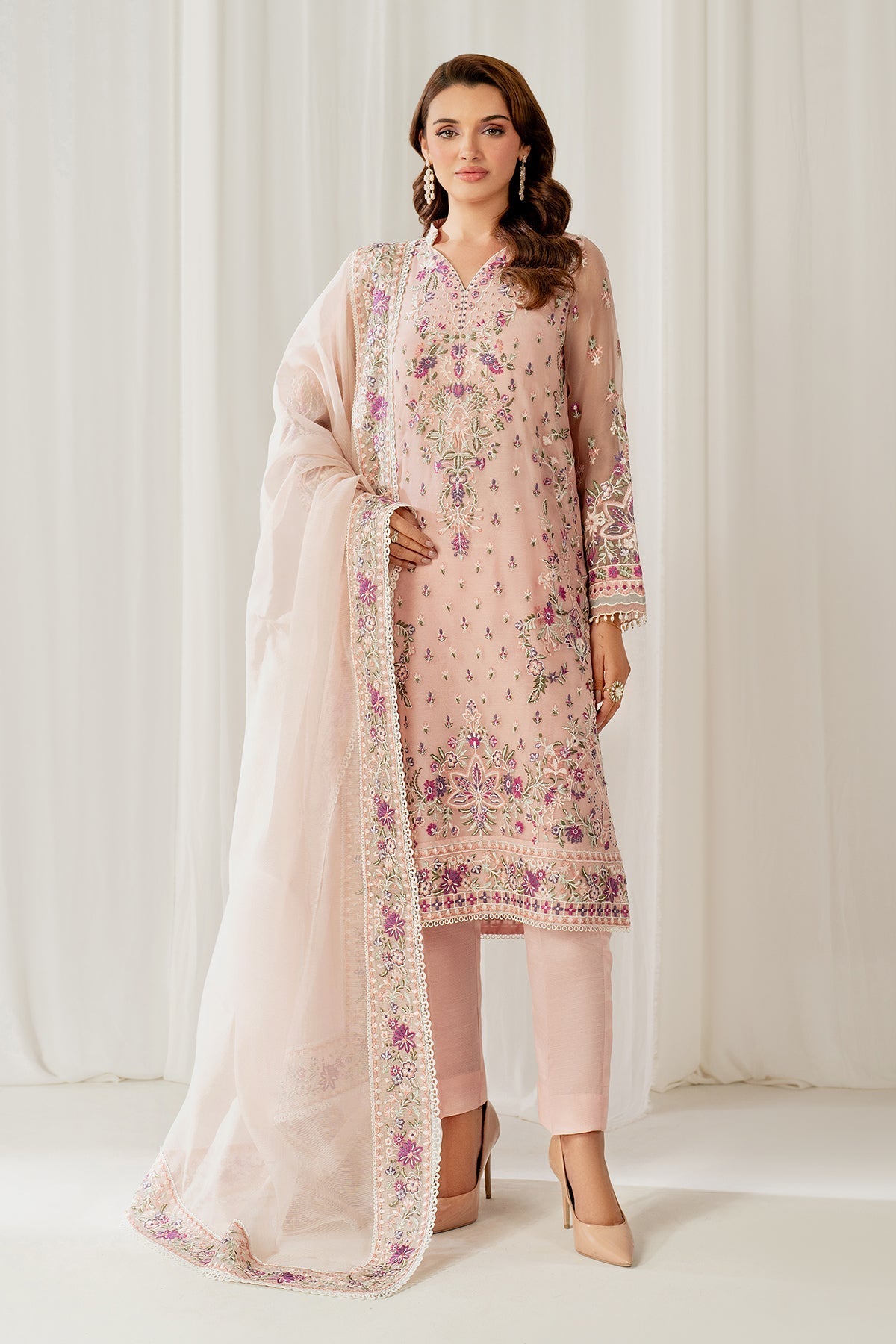 Baroque | Formal Collection | UF-4052 - Ladies Clothes - Maria Faisal