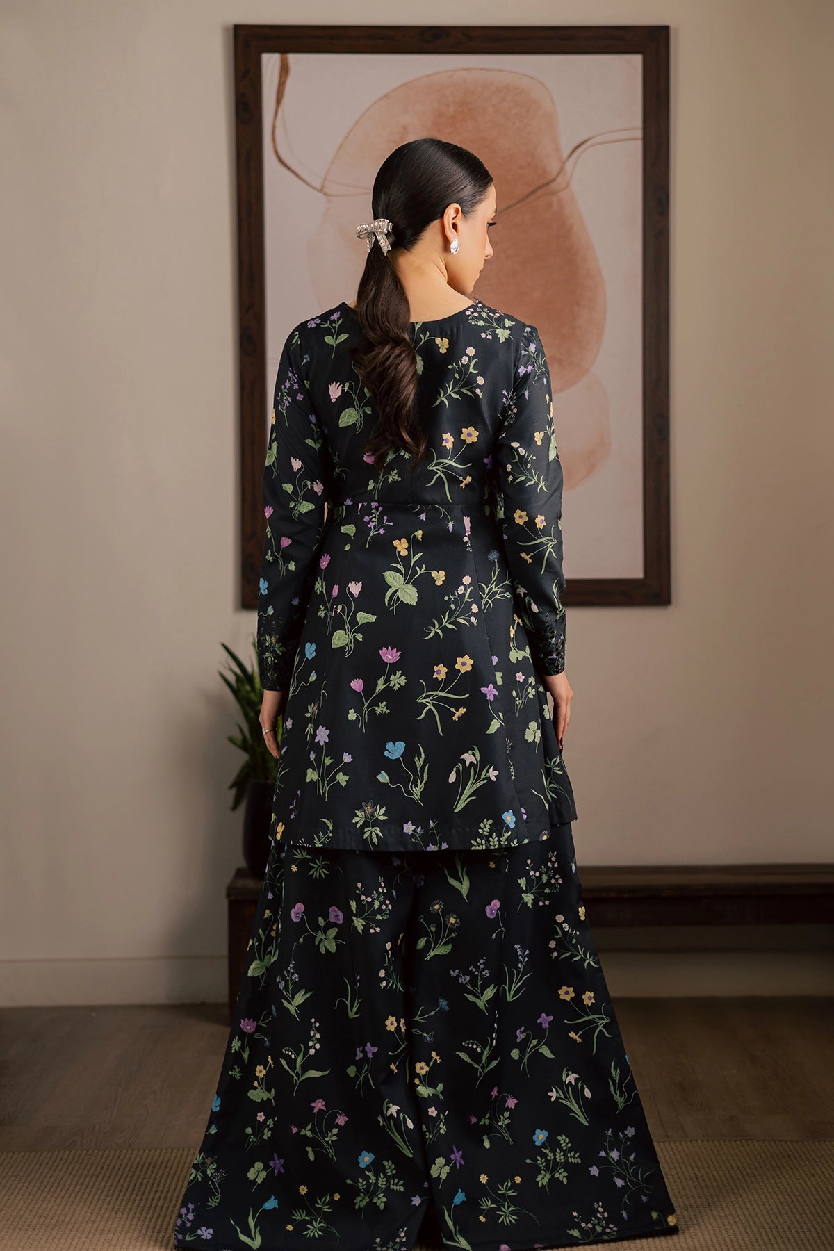Vanya | Co Ords | CO-125 - Casual Dress - available at Maria Faisal in UK and USA.