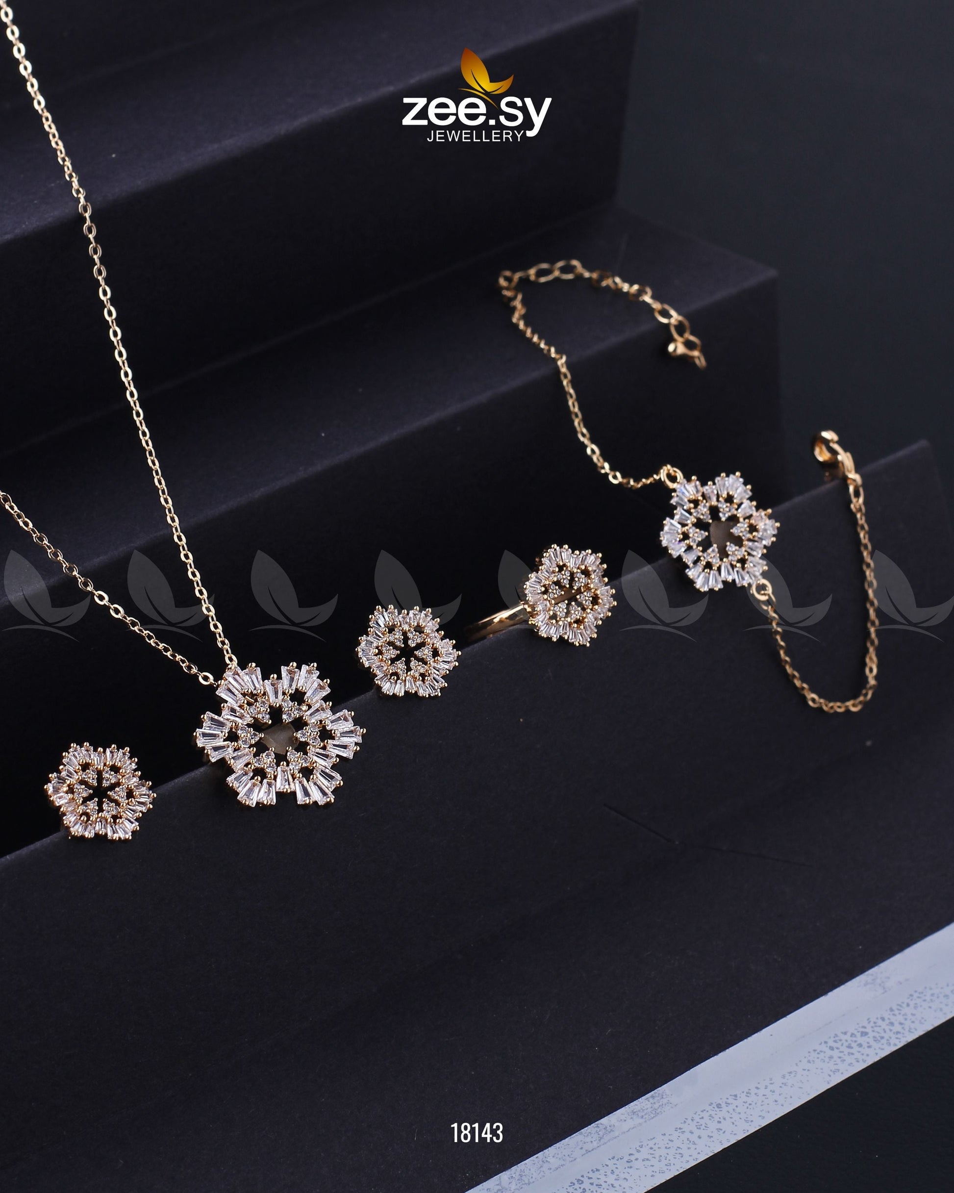 Snowflake Pendant Set - Designer Dress with Intricate embroidery and embellishments. Shop elegent wedding dress at Maria Faisal.