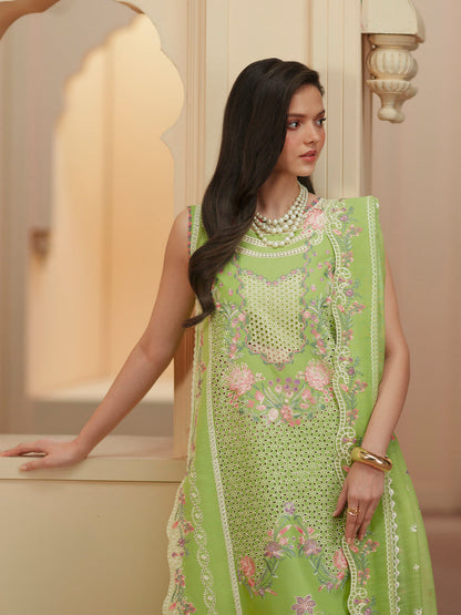 Bin Ilyas | Mashriq Luxury Lawn 26 | D-112-A - Luxury Dress - available at Maria Faisal in UK and USA.