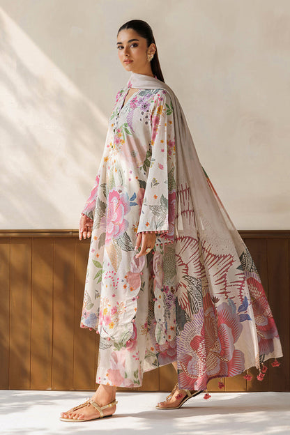 Baroque | Luxury Summer Pret |  UF-4499 - Luxury Dress - available at Maria Faisal in UK and USA.
