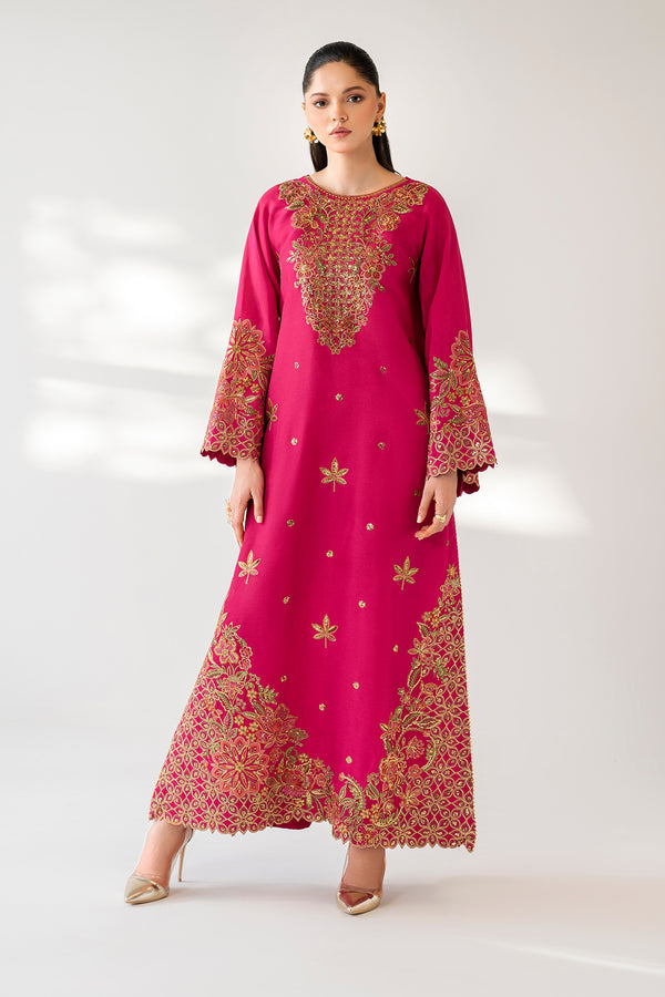 Baroque | Luxury Pret 25 | EMBROIDERED RAW SILK PR-1165 - Ladies Clothes - Maria Faisal