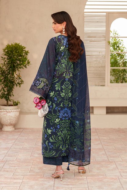 Baroque | Luxury Pret Summer | UF-4404 - Luxury Dress - available at Maria Faisal in UK and USA.