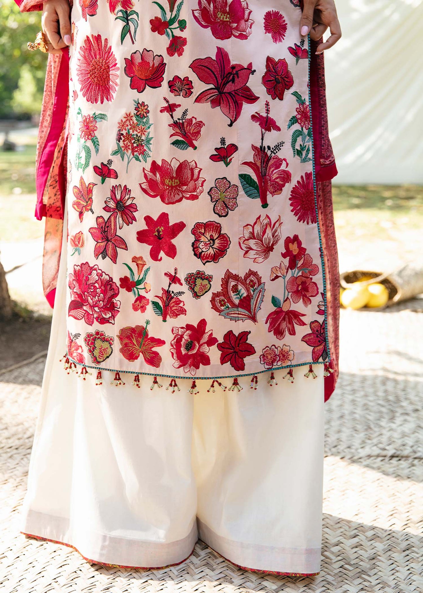 Hussain Rehar | Lawn 2023 | GAELIC - Ladies Clothes - Maria Faisal