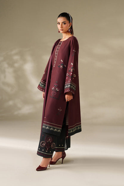 Iznik | Winter Chapter 25 | UE-570 Printed Khaddar - Casual Dress - available at Maria Faisal in UK and USA.