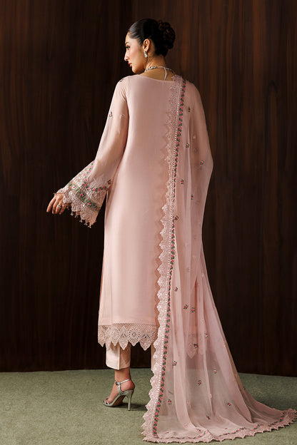 Baroque | Formals Collection | EMBROIDERED CHIFFON UF-4439 - Formal Dress - available at Maria Faisal in UK and USA.