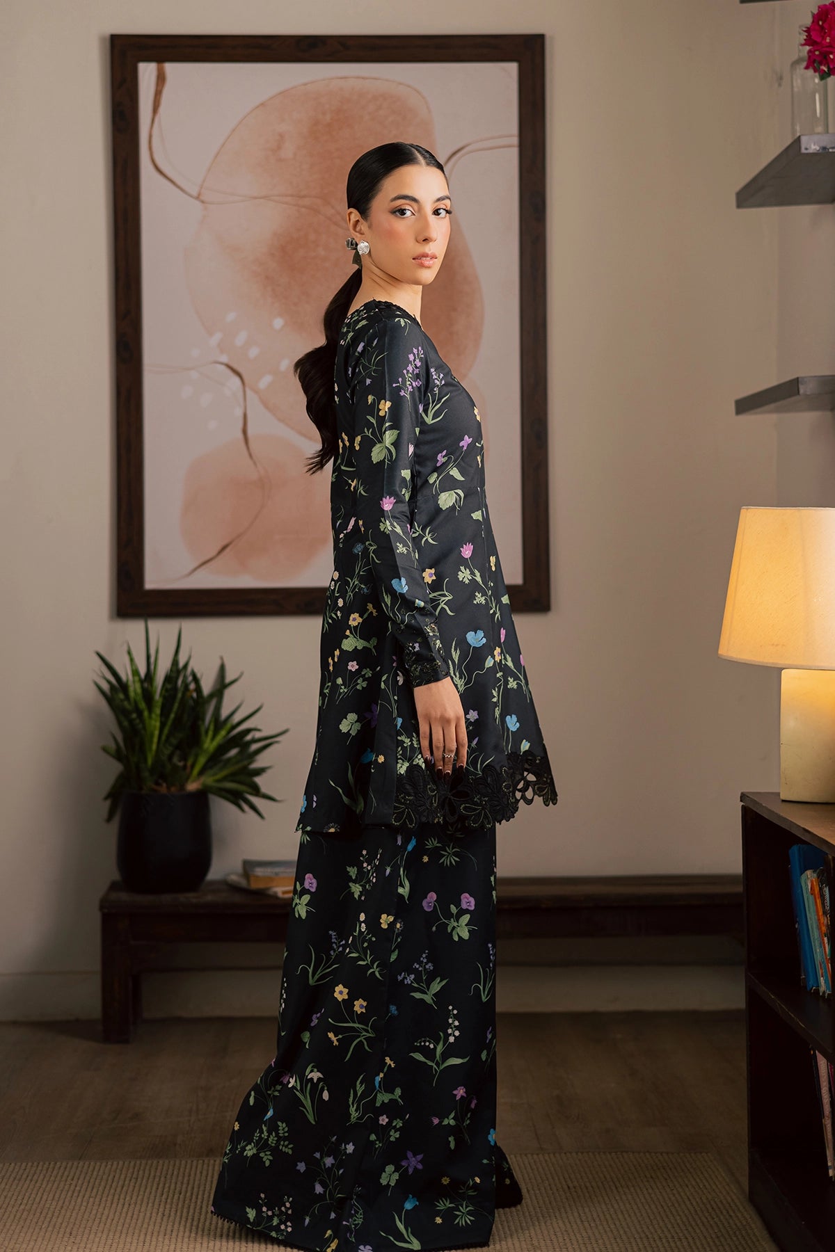 Vanya | Co Ords | CO-125 - Casual Dress - available at Maria Faisal in UK and USA.