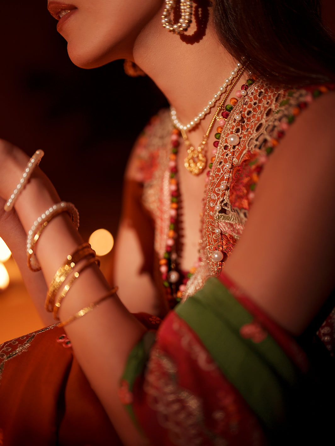 Bin Ilyas | Mashriq Luxury Lawn 26 | D-114-B - Luxury Dress - available at Maria Faisal in UK and USA.