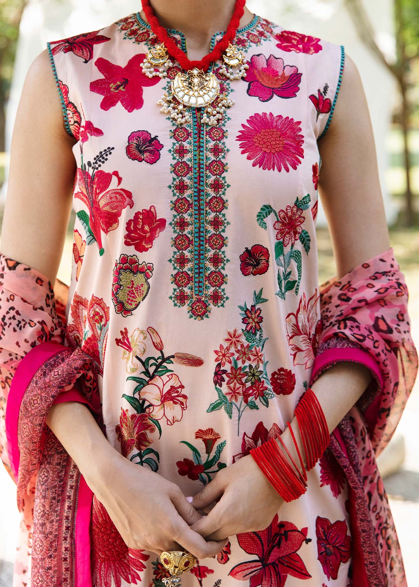 Hussain Rehar | Lawn 2023 | GAELIC - Ladies Clothes - Maria Faisal