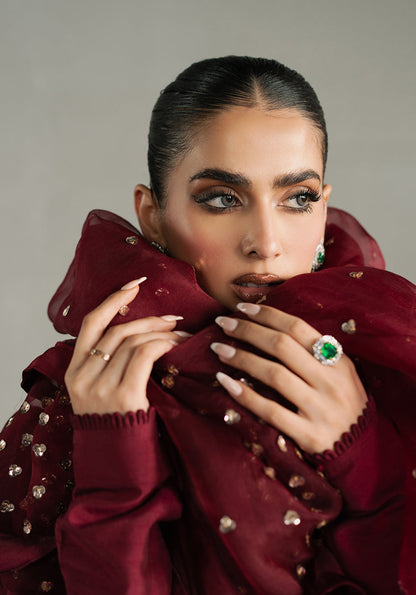 Zarqash | Silk Edit | ZQS 018 ROSE ROUGE - Ladies Clothes 