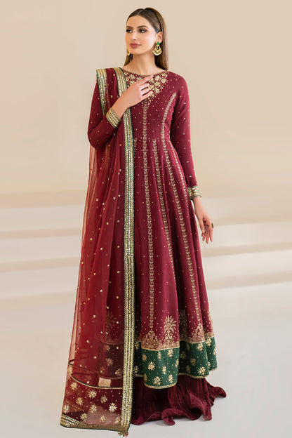 Jazmin | Formals Collection | Raw Silk UR-7018 - Ladies Clothes - Maria Faisal