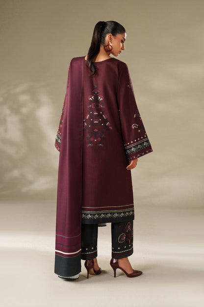 Iznik | Winter Chapter 25 | UE-570 Printed Khaddar - Casual Dress - available at Maria Faisal in UK and USA.