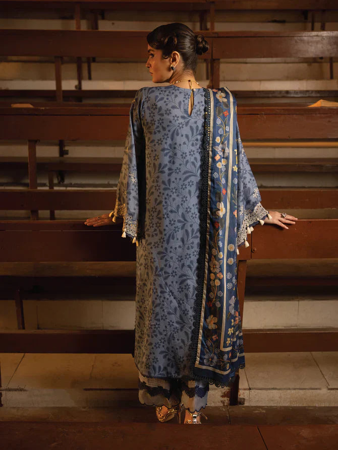 Faiza Faisal | Maya Luxury Lawn | Gamze - Maria Faisal