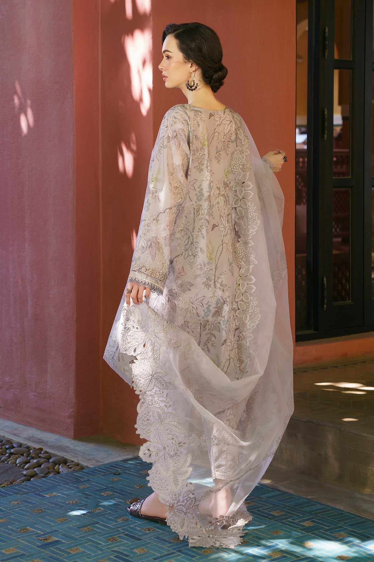 Baroque | Lawn Collection 24 | UF-578 - Waniyas