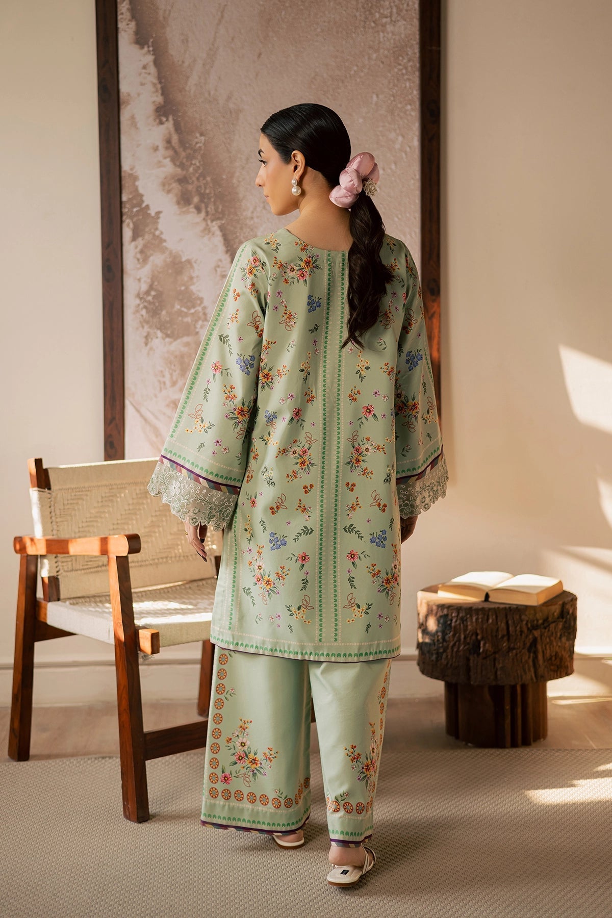 Vanya | Co Ords | CO-131 - Casual Dress - available at Maria Faisal in UK and USA.