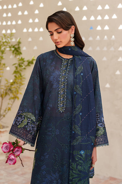Baroque | Luxury Pret Summer | UF-4404 - Luxury Dress - available at Maria Faisal in UK and USA.