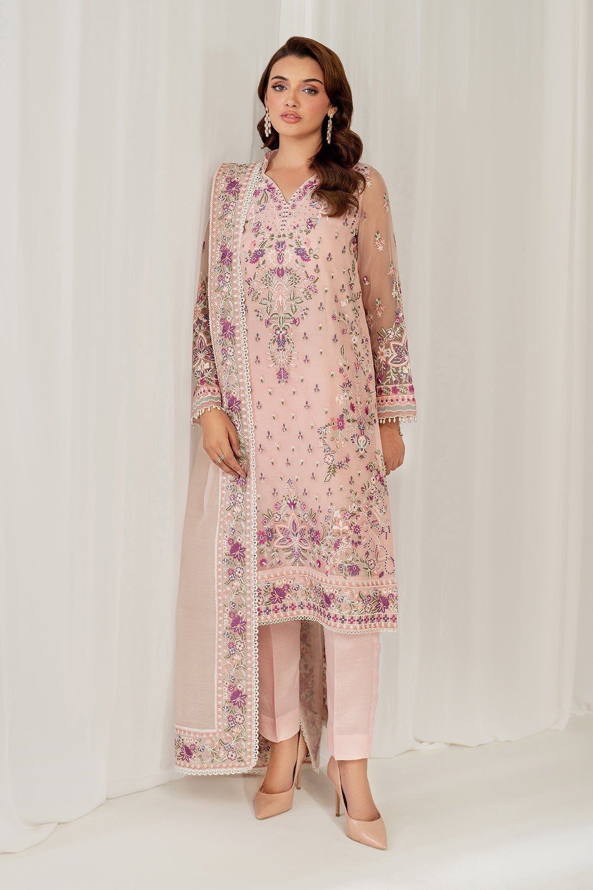Baroque | Formal Collection | UF-4052 - Ladies Clothes - Maria Faisal