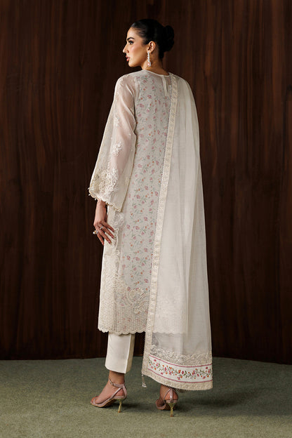 Baroque | Formals Collection | EMBROIDERED COTTON NET UF-4440 - Formal Dress - available at Maria Faisal in UK and USA.