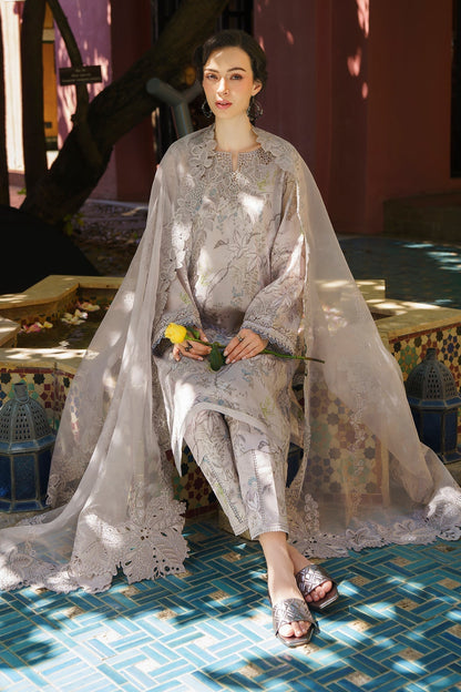 Baroque | Lawn Collection 24 | UF-578 - Waniyas