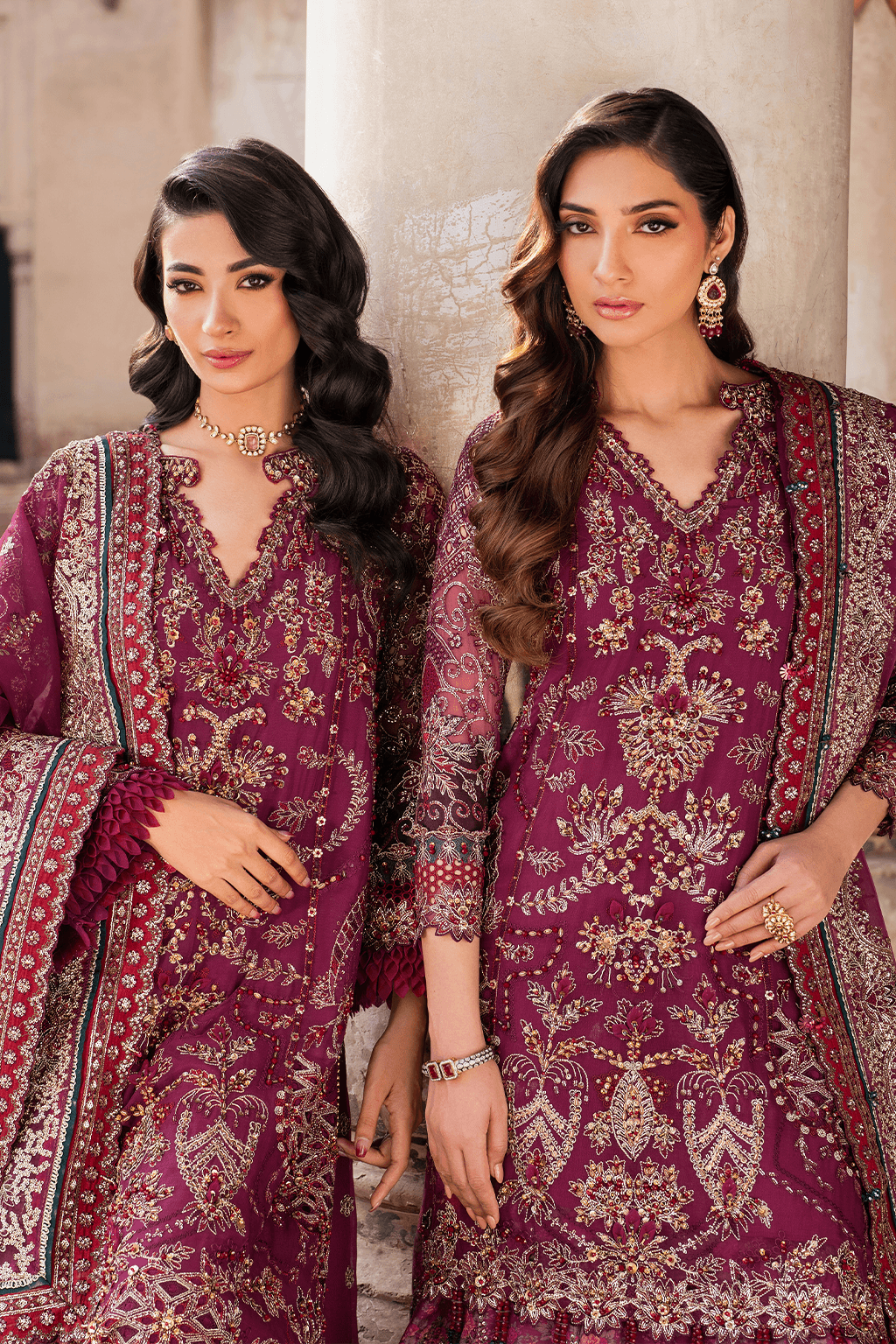 Iznik | Luxury Chiffon | ILC-04 by Maria Faisal - Registered Vendor of : Iznik - type : Ladies Clothes - 100% original wedding dresses