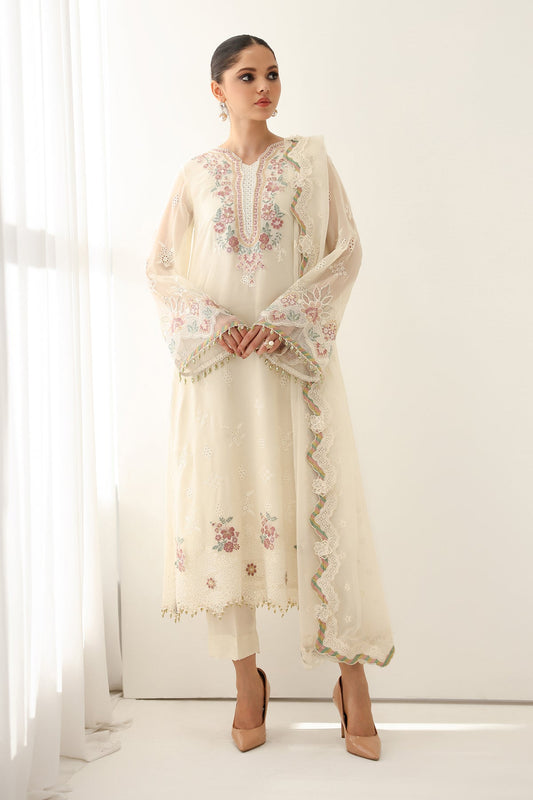 Baroque | Formal Collection | UF-4184 - Ladies Clothes - Maria Faisal