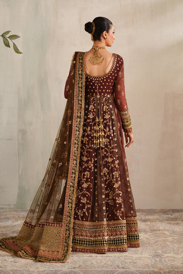 Baroque | Formals Collection | EMBROIDERED CHIFFON UF-4376 - Formal Dress - available at Maria Faisal in UK and USA.