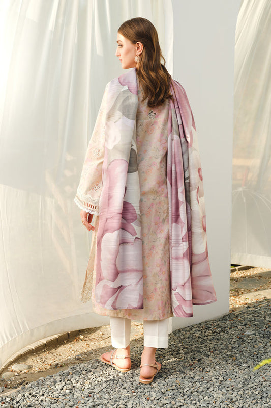 Baroque | Luxury Pret 24 | LAWN UF-660 - Designer Dress with Intricate embroidery and embellishments. Shop elegent wedding dress at Maria Faisal.