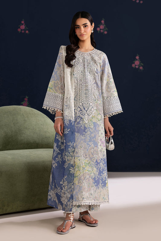 Baroque | Luxury Summer Pret | UF-4459 - Luxury Dress - available at Maria Faisal in UK and USA.