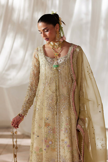 Suffuse | Freeshia Wedding Formals | Silvia - Wedding Dress - available at Maria Faisal in UK and USA.