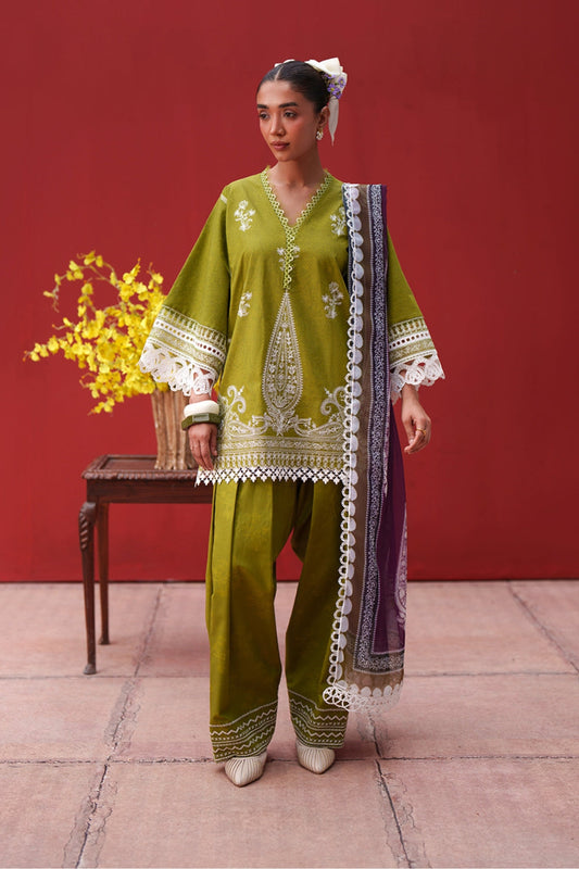 Saira Rizwan | Laanem SS 26 | NERAYA-A-SRL26-07 - Luxury Dress - available at Maria Faisal in UK and USA.