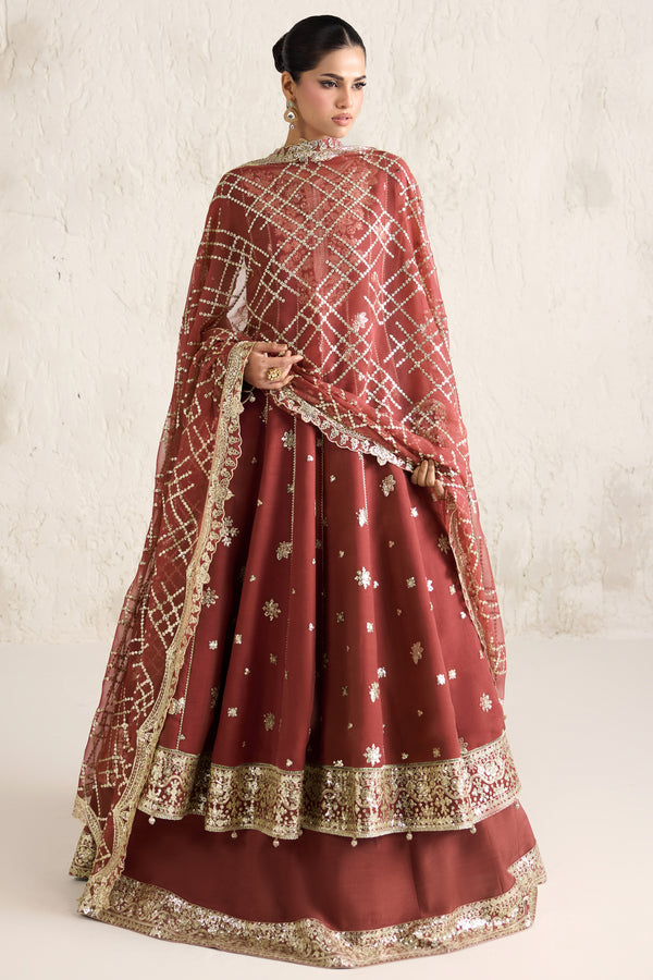 Farasha | Formals 26 | Flame Luxe - Formal Dress - available at Maria Faisal in UK and USA.