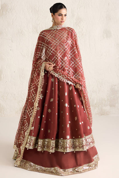 Farasha | Formals 26 | Flame Luxe - Formal Dress - available at Maria Faisal in UK and USA.