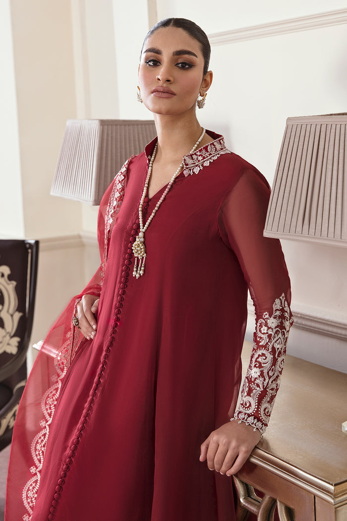 Baroque  | Luxury Pret 26 | PR-757 - Luxury Dress - available at Maria Faisal in UK and USA.