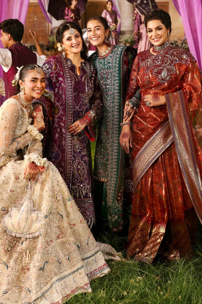 Nureh | Jhoomro Wedding Formals | NL-71 GEHNA - Wedding Dress - Maria Faisal