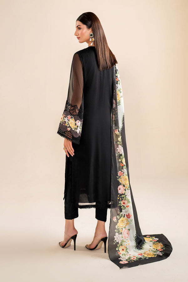 Baroque | Velvet Formals | CHIFFON UF-615 - Ladies Clothes 