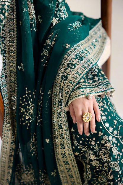 Farasha | Formals 26 | Gold Radiance - Formal Dress - available at Maria Faisal in UK and USA.