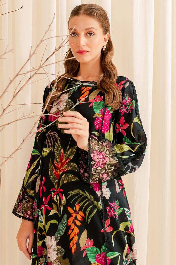 Farasha | Printed Essentials | Ebony Passion by Maria Faisal - Registered Vendor of : Farasha - type : Ladies Clothes - 100% original wedding dresses