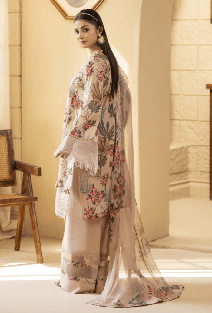 Humdum | Senora Lawn 25 | Senora - D07 by Maria Faisal - Registered Vendor of : Humdum - type : Ladies Clothes - 100% original wedding dresses