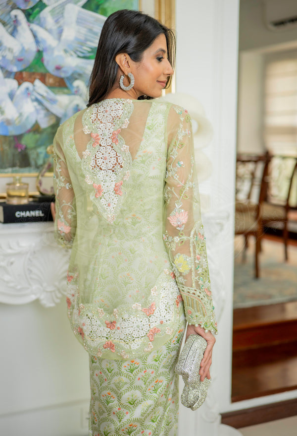 Layla Chatoor | Luxury Pret | Elara - Luxury Dress - available at Maria Faisal in UK and USA.