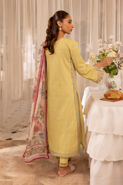 Farasha | Seraya Lawn 24 | FERN - Designer Dress with Intricate embroidery and embellishments. Shop elegent wedding dress at Maria Faisal.