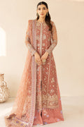 Farasha | Lu Zella Premium Formals 25 | Vintage Rose - Ladies Clothes - Maria Faisal