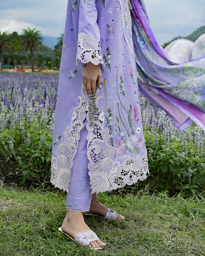 Mushq | Hemline the Secret Garden | Daisy Reverie - Luxury Dress - available at Maria Faisal in UK and USA.