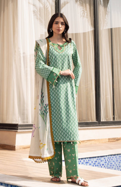 Alzohaib | Premium Prints 25 | AZP-25-12 by Maria Faisal - Registered Vendor of : Al Zohaib - type : Ladies Clothes - 100% original wedding dresses