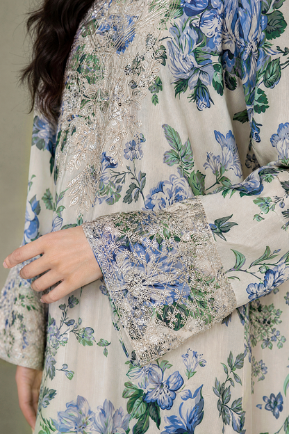 Saad Shaikh | Ease Fall Edit 26 | D-12 Co-ord Set Skin - Casual Dress - available at Maria Faisal in UK and USA.